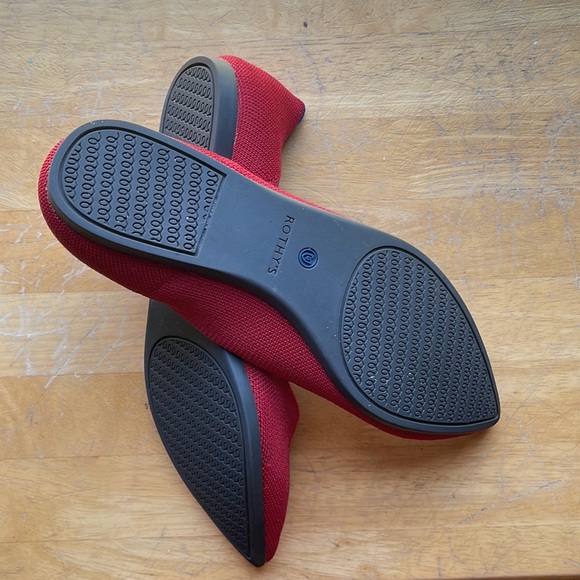 Red pointed toe Rothy’s - Picture 3 of 3